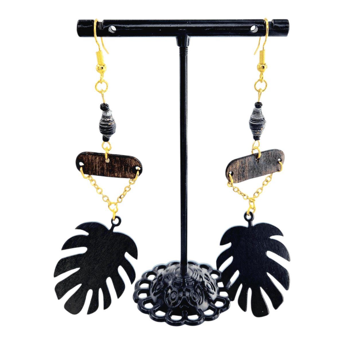 Midnight In The Caribbean Statement Earrings