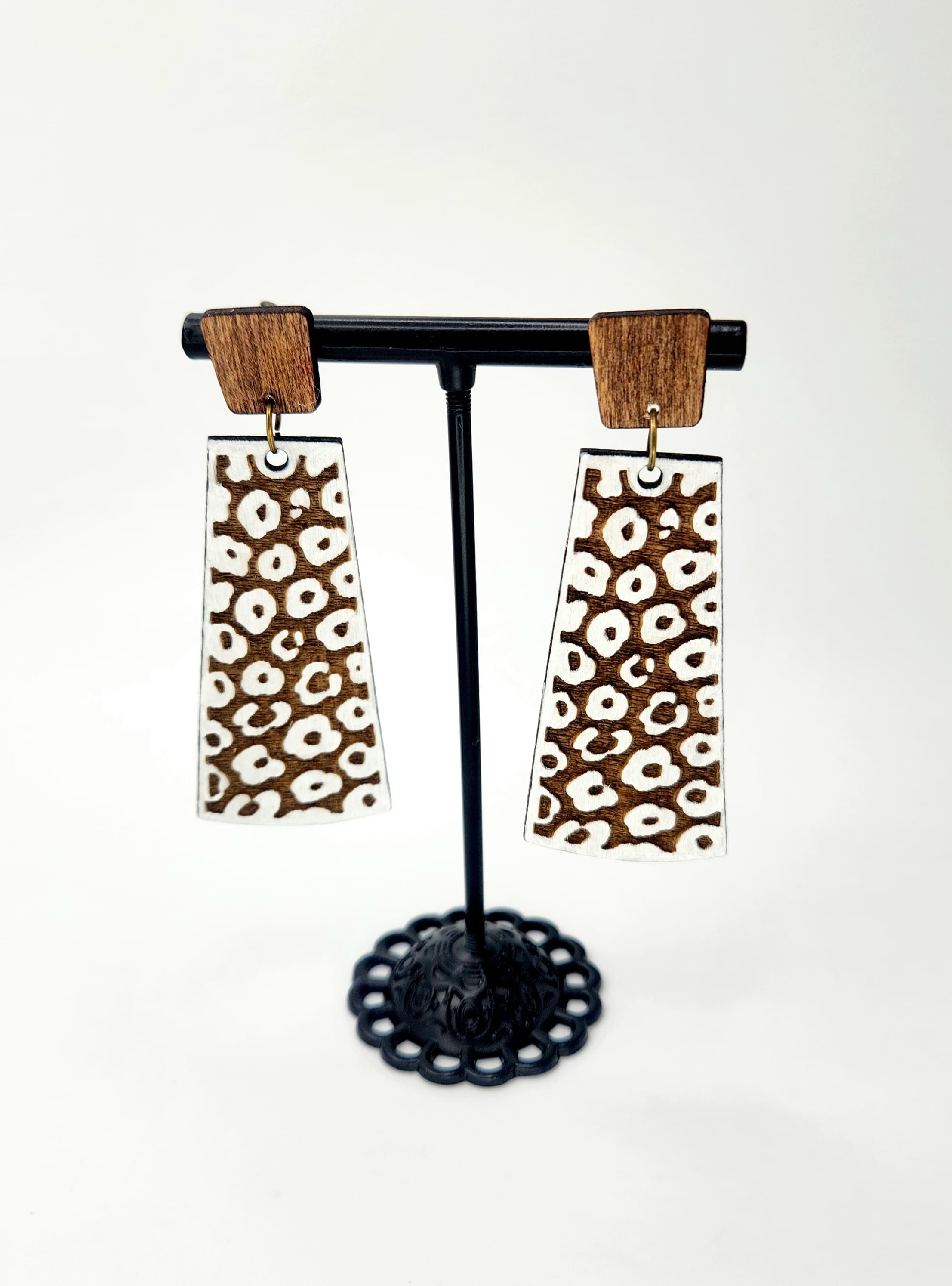 Leopard Print in Rectangles